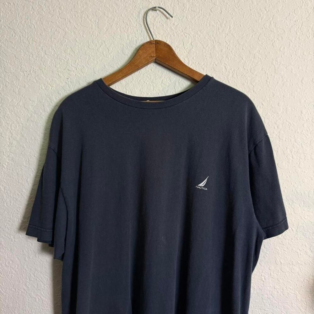 Vintage nautica navy baggy tee